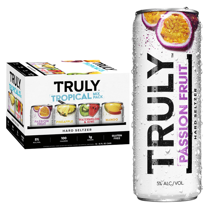 TRULY Hard Seltzer Tropical Variety 12pk 12oz Can 5.0% ABV