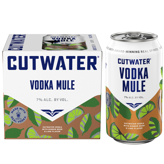 Cutwater Vodka Mule 4pk 12oz Can 7% ABV