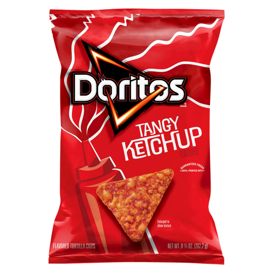 Doritos Tangy Ketchup Tortilla Chips 9.25oz