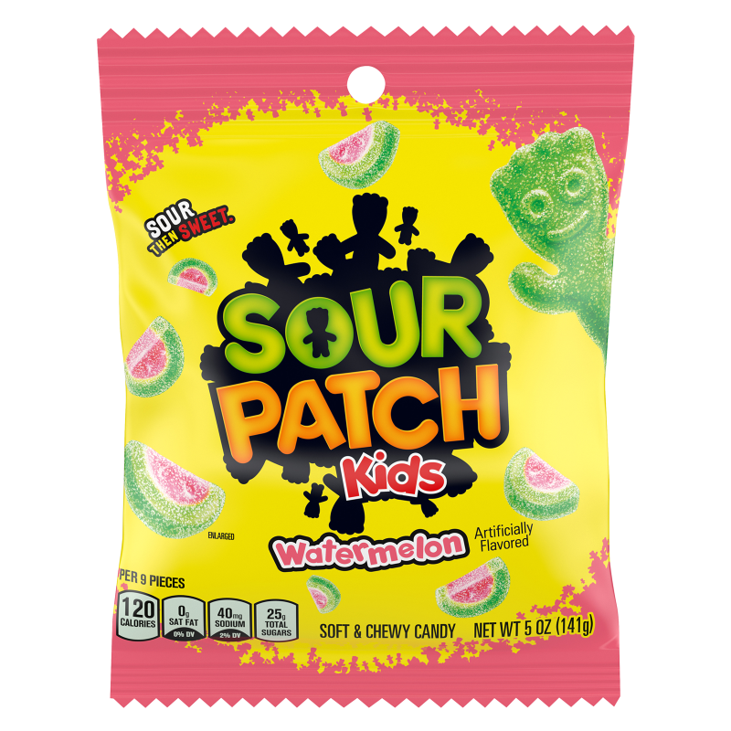 Sour Patch Kids Watermelon Soft & Chewy Candy 5oz