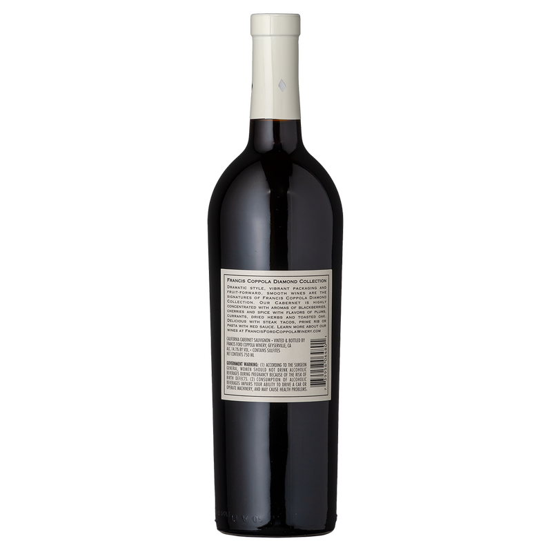 Coppola Diamond Collection Cabernet Sauvignon White Label 750ml 14.5% ABV