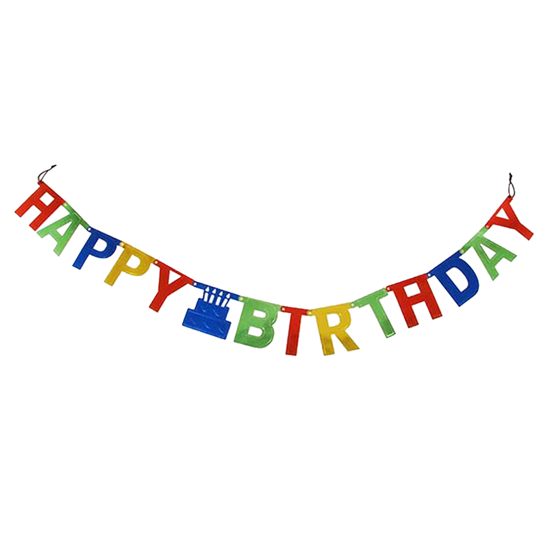 FLOMO "Happy Birthday" Foil Letter Banner 4.4"