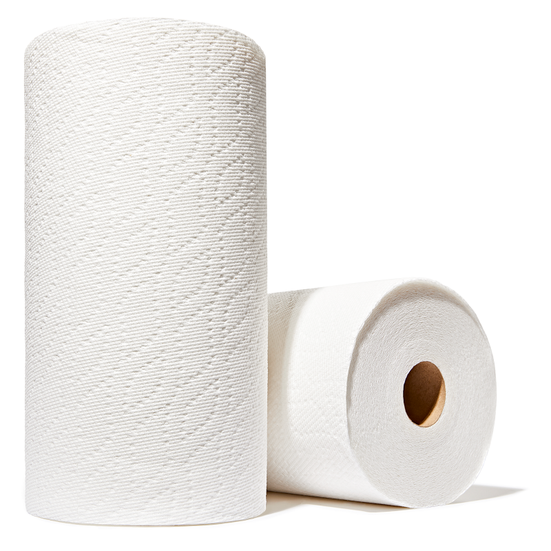 Basically, 2ct Split Sheet Paper Towels Extra Large Roll