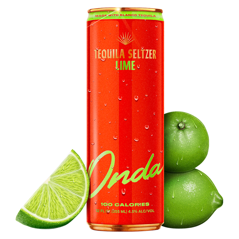 Onda Sparkling Tequila Lime 4pk 12oz Can 5% ABV