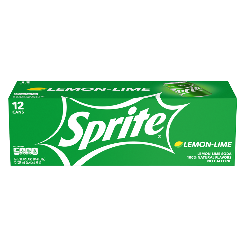 Sprite Soda 12pk 12oz Can