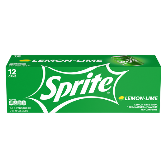 Sprite Soda 12pk 12oz Can