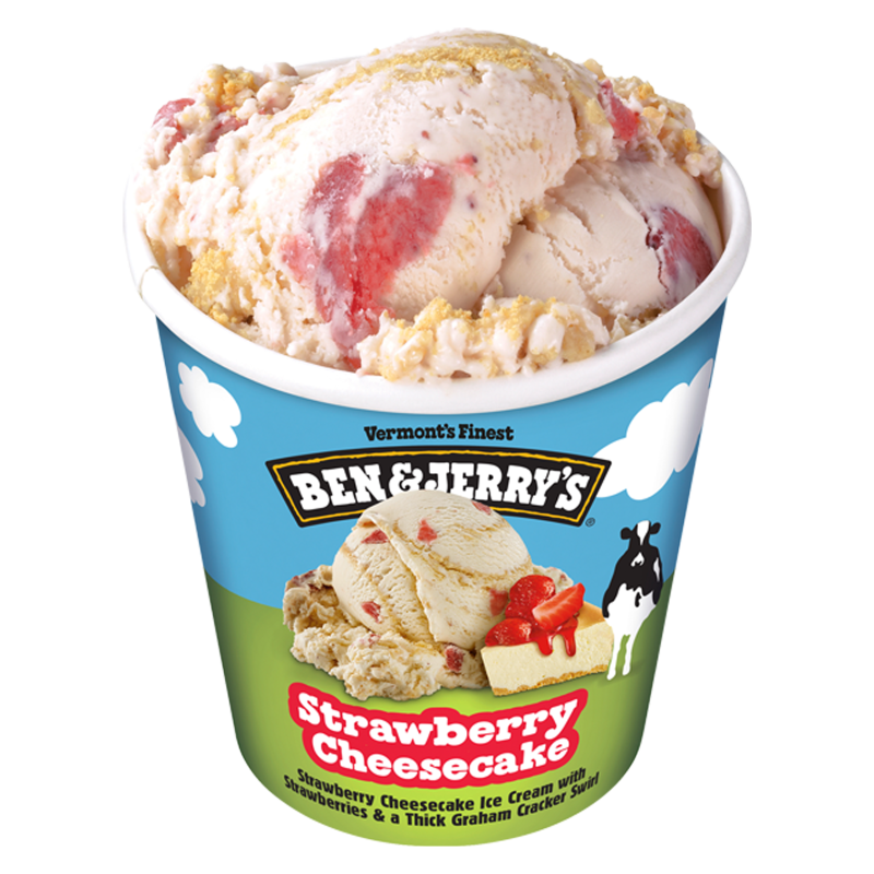 Strawberry Cheesecake Ice Cream Pint