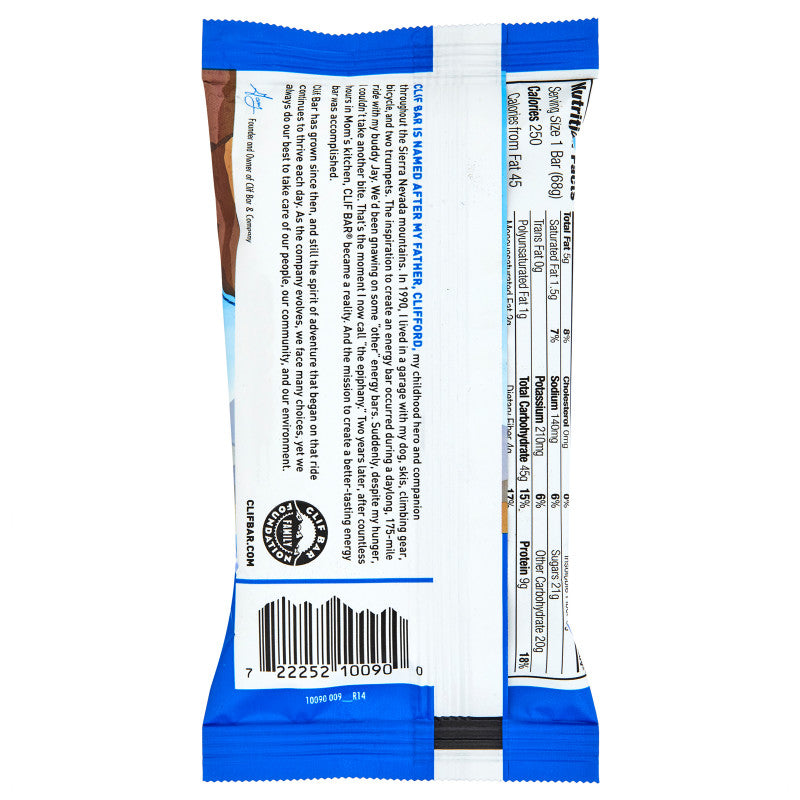 Clif Bar Chocolate Chip Energy Bar 2.4oz