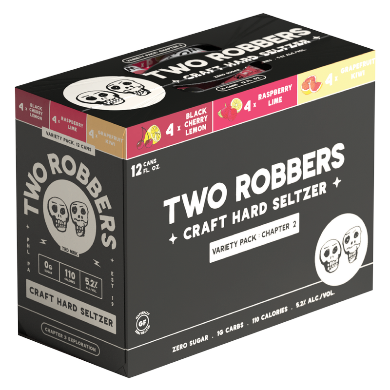 Two Robbers Variety Seltzer - Chapter 2 12pk 12oz Can 5.2% ABV