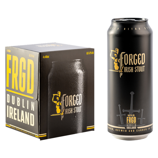 Forged Irish Stout 4pk 14.9oz Can 4.2% ABV