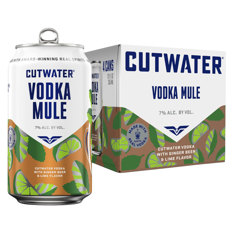 Cutwater Vodka Mule 4pk 12oz Can 7% ABV