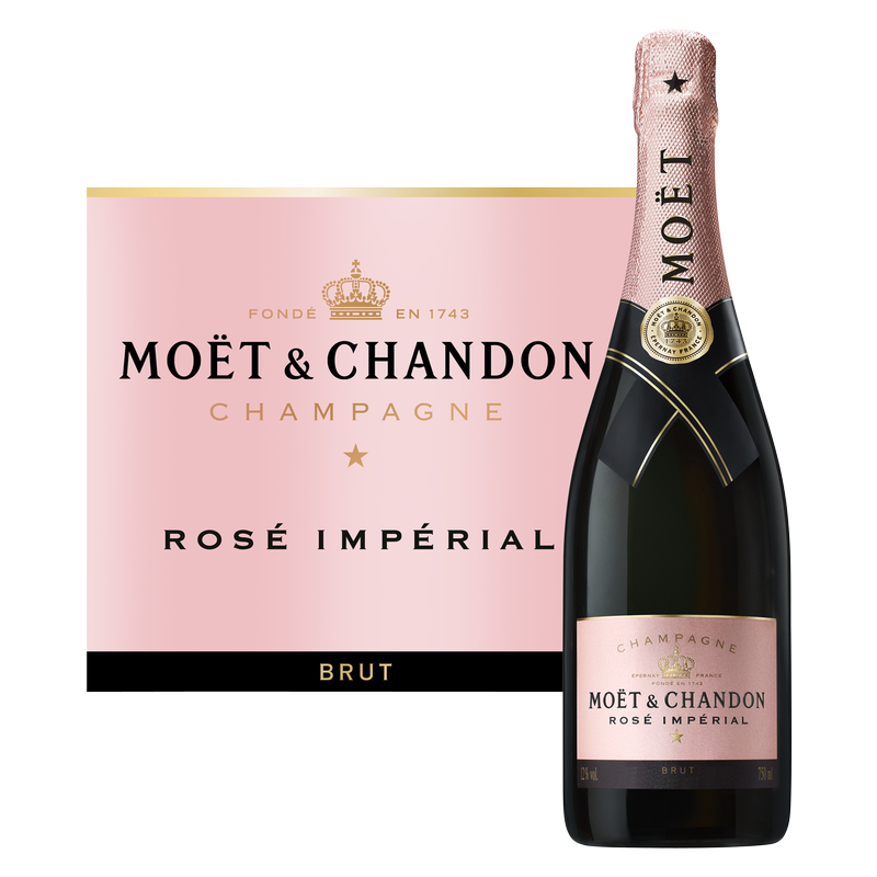 Moet & Chandon Imperial Brut Rose Champagne 750ml