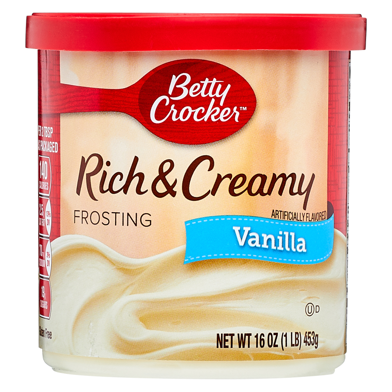 Betty Crocker Rich and Creamy Vanilla Frosting 16oz