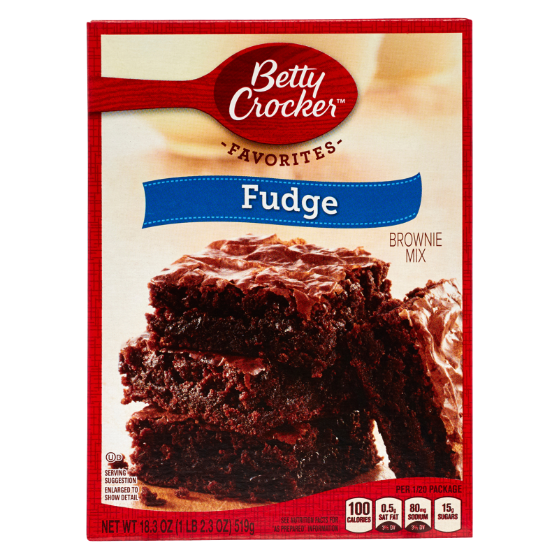 Betty Crocker Fudge Brownie Mix 18.3oz