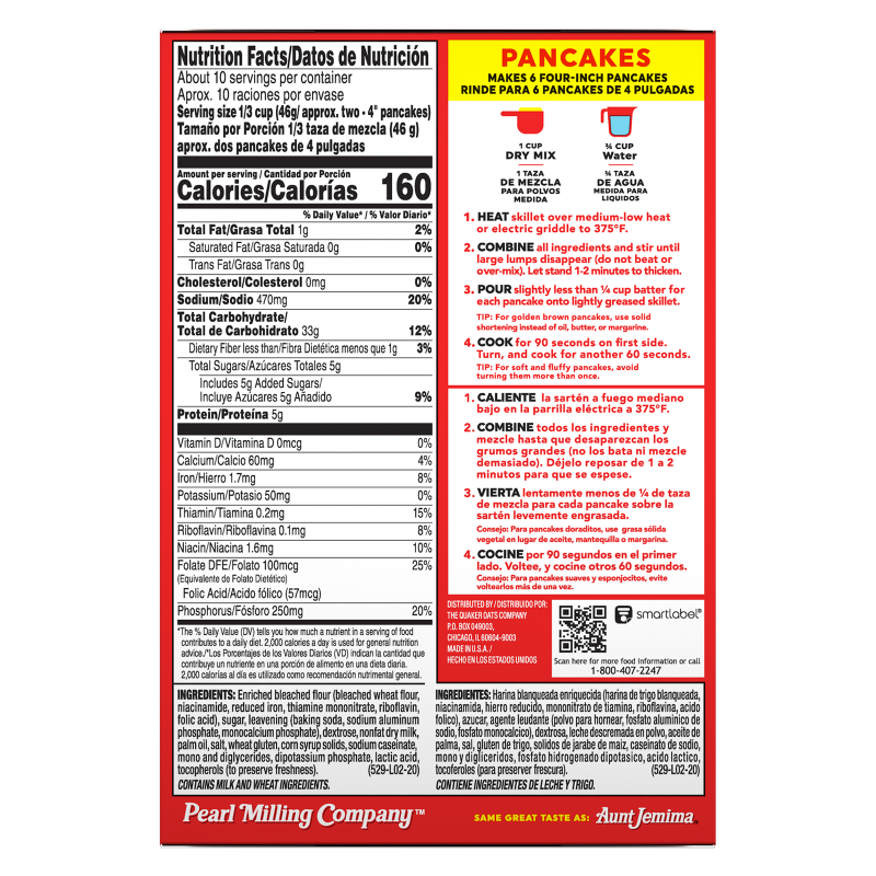 Pearl Milling Original Pancake Mix 16oz