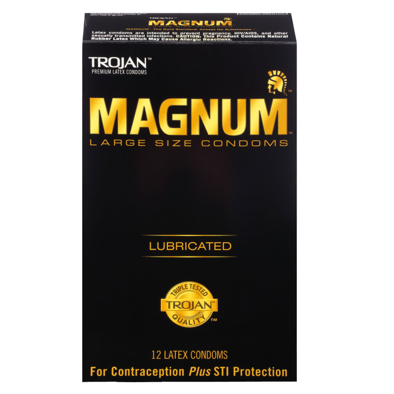 Trojan Magnum Condoms 12ct