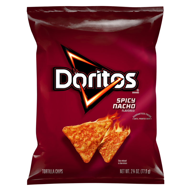 Doritos Spicy Nacho Tortilla Chips 2.75oz