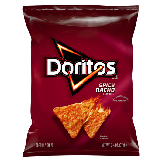 Doritos Spicy Nacho Tortilla Chips 2.75oz