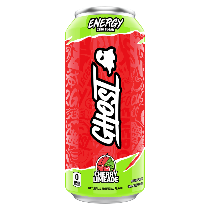 GHOST® Energy Cherry Limeade 16oz Can