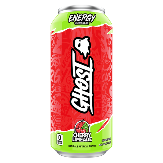 GHOST® Energy Cherry Limeade 16oz Can