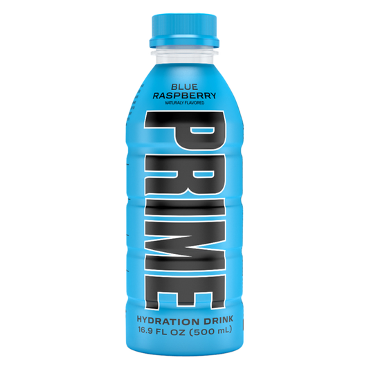 Prime Hydration Blue Raspberry 16oz Bottle