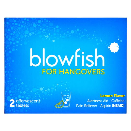 Blowfish for Hangovers Lemon Flavor 2ct