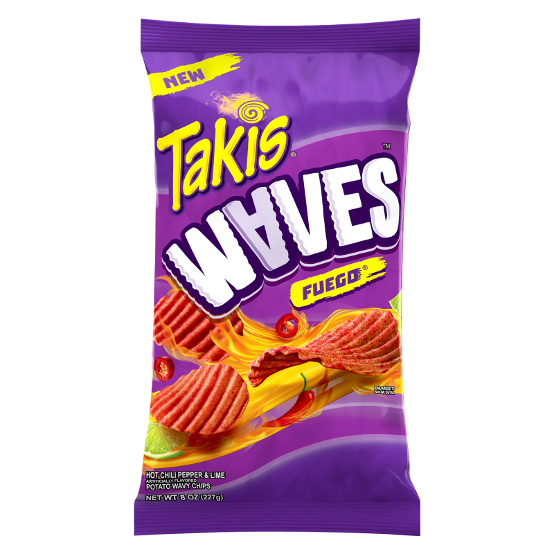 Takis Waves Fuego Potato Chips 8oz