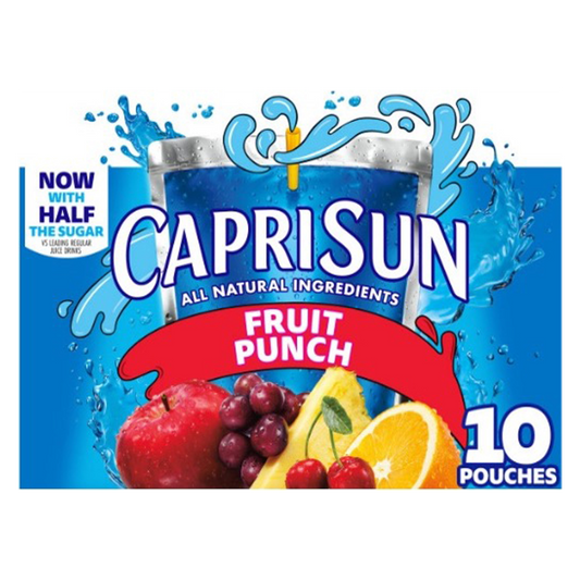 Capri Sun Fruit Punch 6oz 10pk