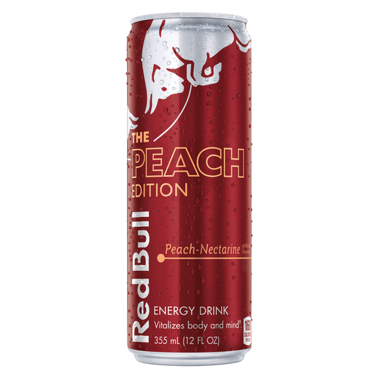 Red Bull Peach 12oz Can