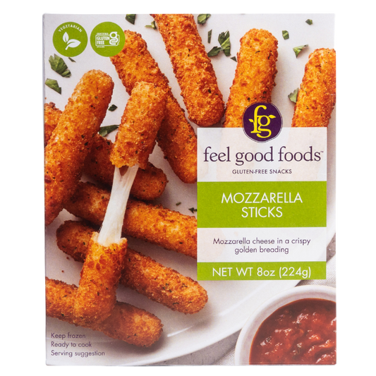 Feel Good Foods Gluten Free Mozzarella Sticks 8oz