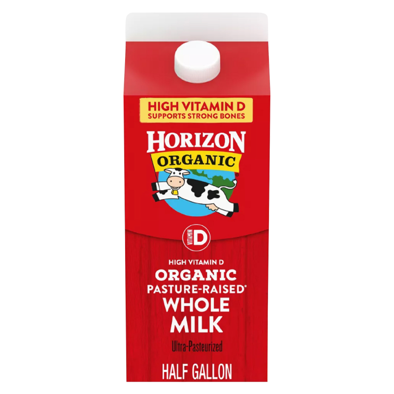 Horizon Organic Whole Vitamin D Milk - 1/2 Gallon