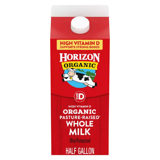 Horizon Organic Whole Vitamin D Milk - 1/2 Gallon