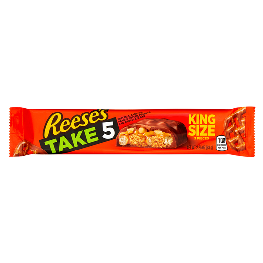 Reese's Take 5 Chocolate Peanut Butter Bar King Size 3.1oz