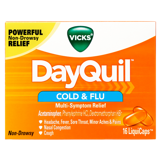 Vicks DayQuil Non-Drowsy Cold & Flu LiquiCaps 16ct