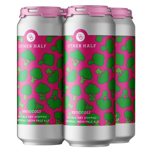 Other Half Broccoli DDH Imperial IPA 4pk 16oz Can 7.9% ABV