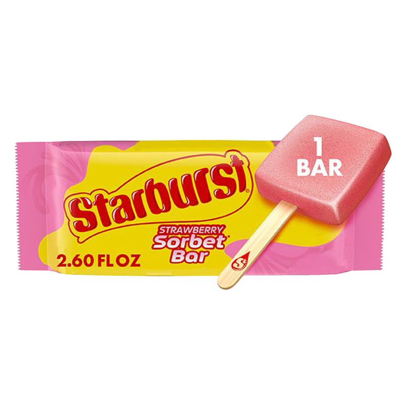 Starburst Strawberry Sorbet Bar 1ct