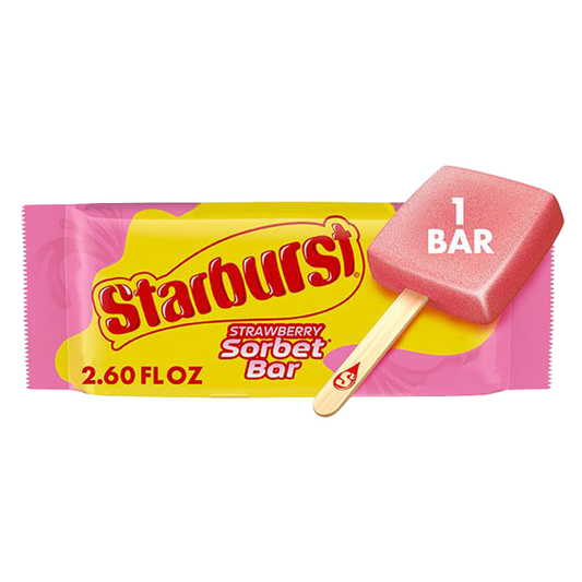 Starburst Strawberry Sorbet Bar 1ct