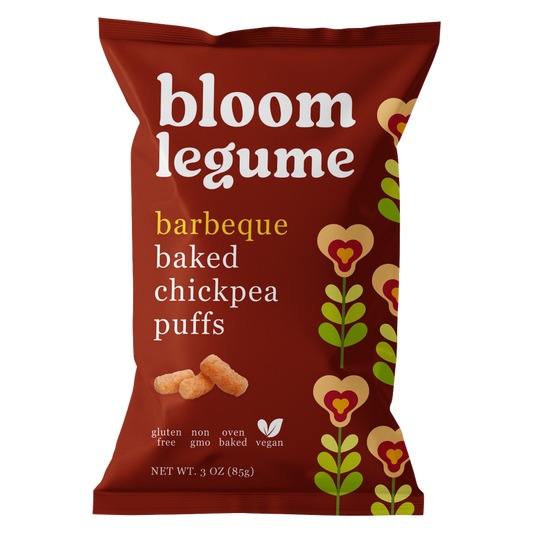 Bloom Legume Barbeque Baked Chickpea Puffs 3oz