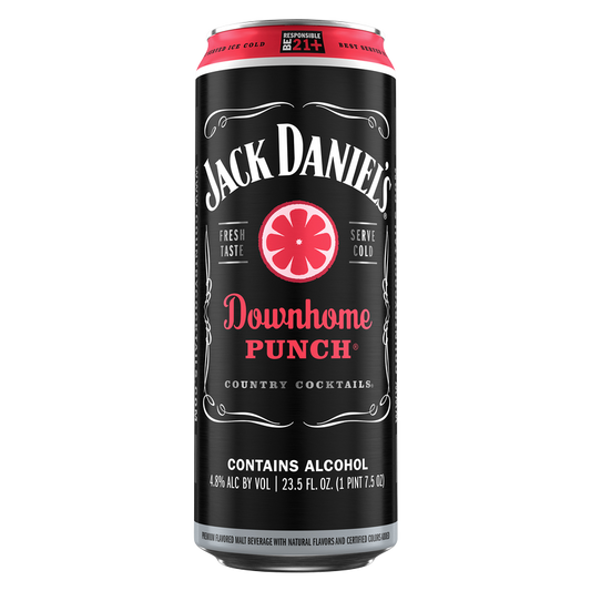 Jack Daniel's Country Cocktails Downhome Punch Single 23.5oz Can 4.8% ABV