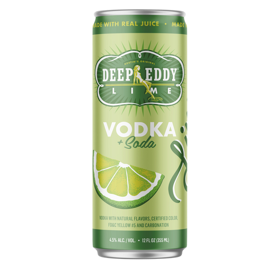 Deep Eddy Vodka Soda Lime 12oz Can 4.5% ABV