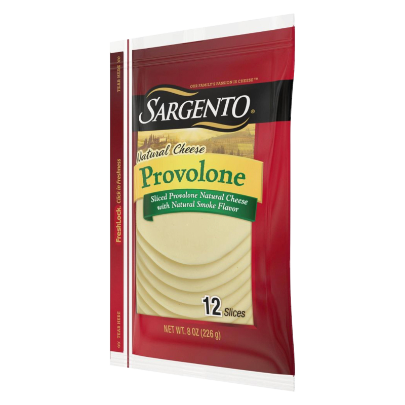 Sargento Natural Provolone Sliced Cheese - 12 slices