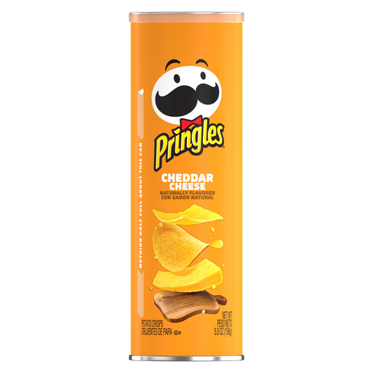 Pringles Cheddar Cheese Potato Crisps Chips 5.5oz