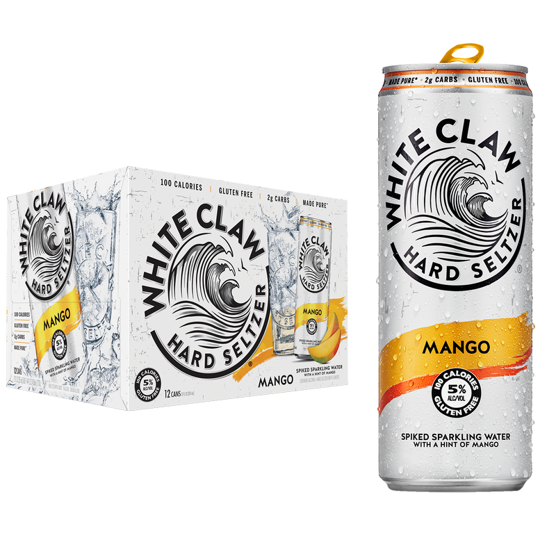 White Claw Mango 12pk 12oz Can 5.0% ABV