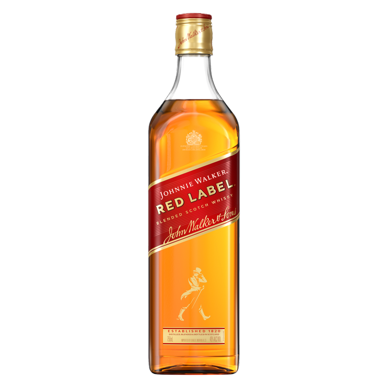 Johnnie Walker Red Label Scotch 750ml (80 Proof)