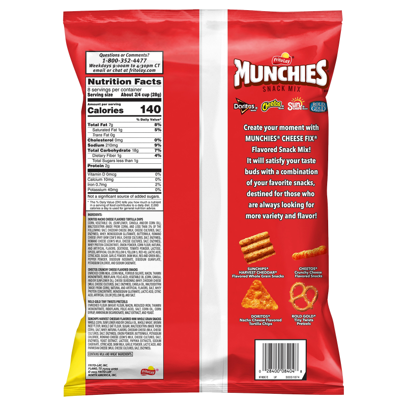 Munchies Cheese Fix Snack Mix 8oz