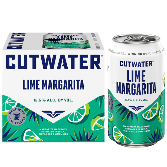 Cutwater Tequila Lime Margarita 4pk 12oz Cans 12.5% AB