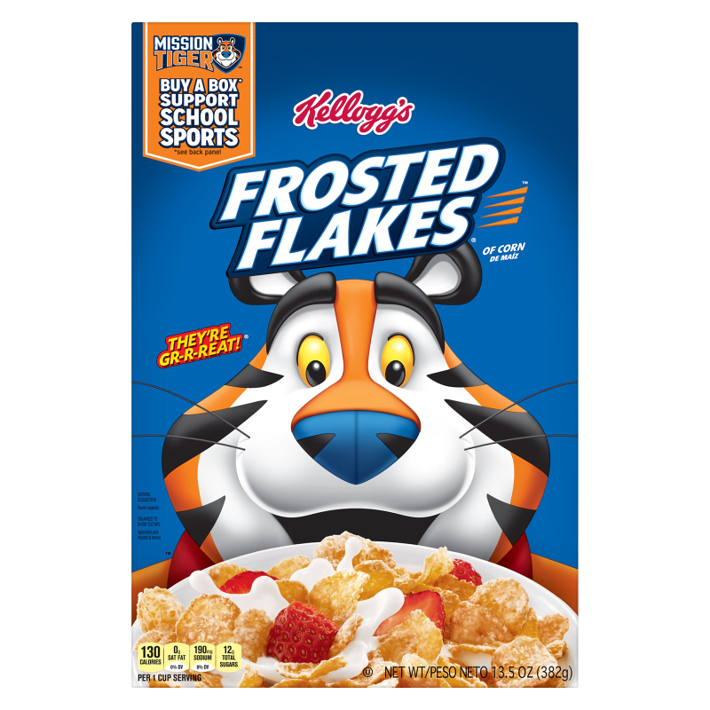 Kellogg's Original Frosted Flakes Cereal 13.5oz