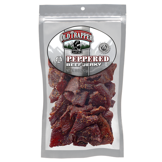 Old Trapper Peppered Beef Jerky 10oz