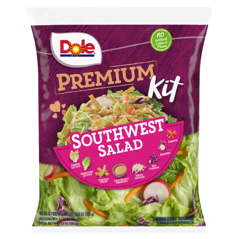 Dole Premium Southwest Salad Kit - 13oz