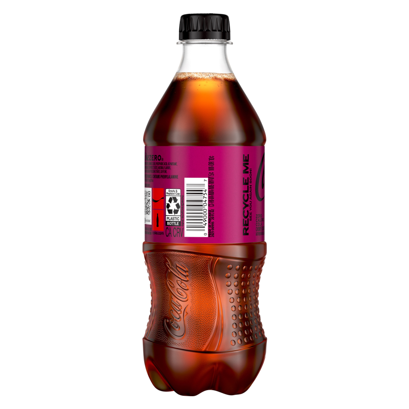 Coca-Cola Cherry Zero 20oz Btl.